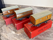 CH30:  HORNBY TRAINS No. 1  LNER 1st / 3rd Passenger Coach & Two Guards Vans