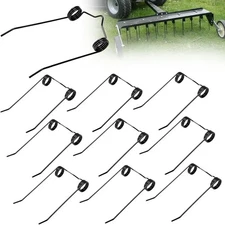 10PK For Agri-Fab dethatcher tine spring teeth 46761 (1/8 inch wire diameter)  W