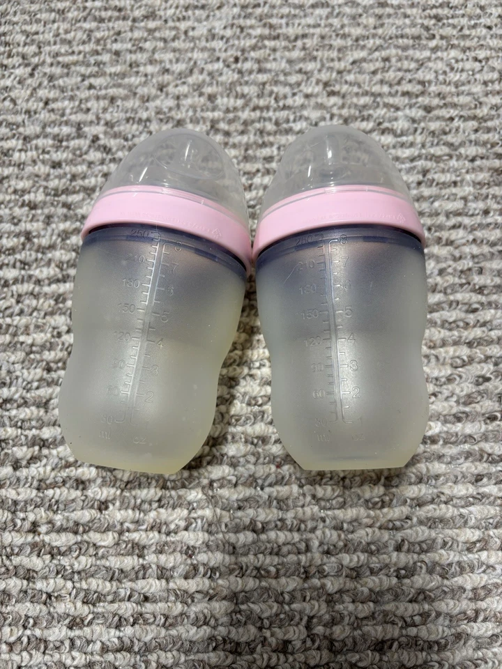 Biberón Comotomo, rosa, 8 fl oz/250 ml (paquete de 2) - usado Foto 2 de 2