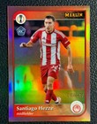 Santiago Hezze 2024-25 Topps Merlin UCC Rose Gold Refractor 043/250 RC #144