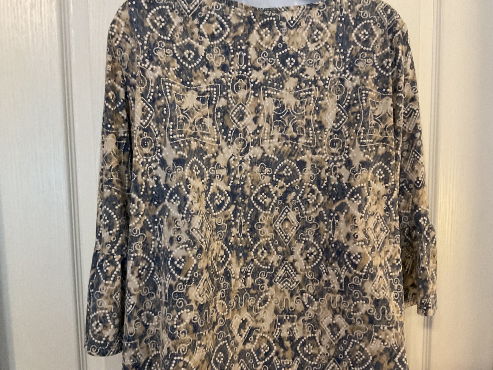 Ruby Rd Women’s Multicolor Abstract Print Top Siz… - image 7