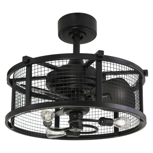 Vaxcel Lighting Humboldt 21 Humboldt 21" 3 Blade Indoor Ceiling - Black - Picture 1 of 12