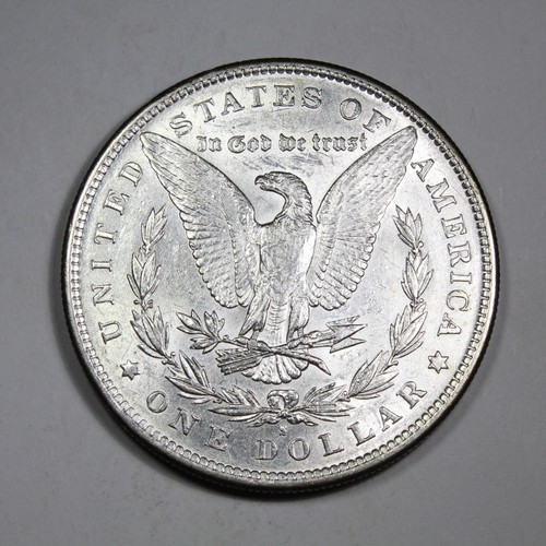 1890-s Morgan Silver Dollar CH UNC BU - Picture 2 of 2
