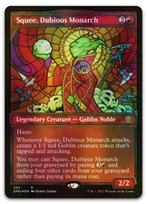 Squee, Dubious Monarch (Textured Foil) #332 (NM) Dominaria United DMU Magic MTG