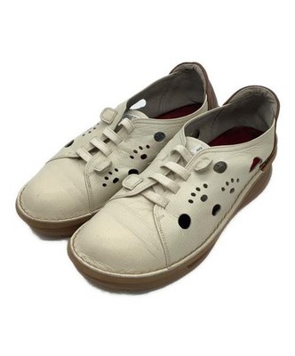 PEANUTS                    Leather sneakers white