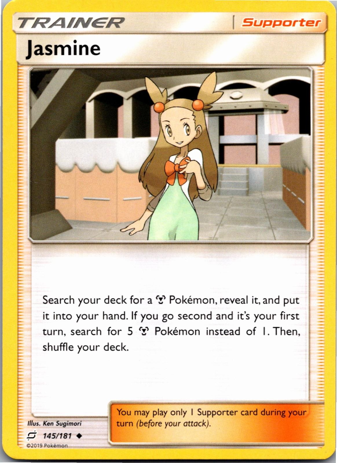 Jasmine 145/181 Uncommon Team Up Pokemon Near Mint