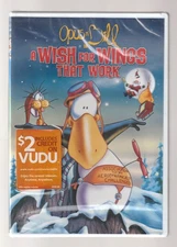 OPUS the PENGUIN n' BILL the CAT A Wish For Wings That Work Christmas  DVD NEW