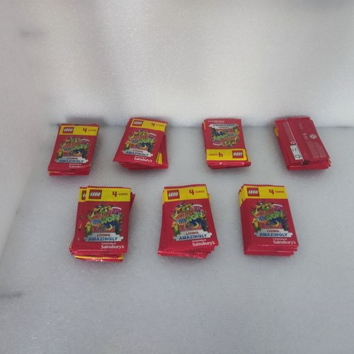 Lego Create the World Living Amazingly 65 Sealed Card Packs Sainsburys 2020 - Picture 1 of 4