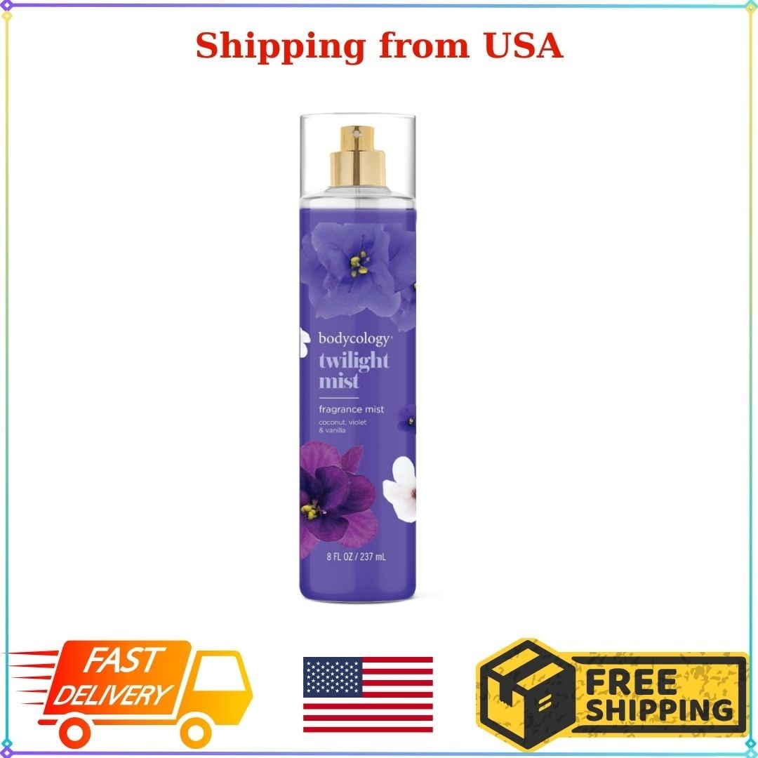 Bodycology Long-Lasting Fragrance Body Mist, Twilight Mist, 8 fl oz
