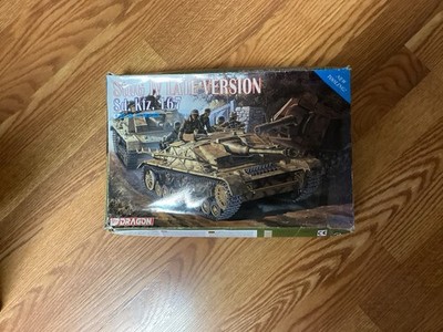 DRAGON StuG IV LATE VERSION Sd. Kfz. 167 TANK 1:35 PLASTIC MODEL KIT 6043