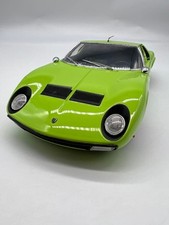 KYOSHO Lamborghini Miura P400 SV 1/18 Mini Car Model with Box Used