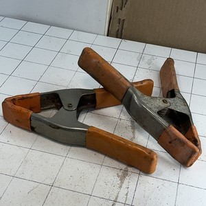 Pony 3203 3-Inch Steel Spring Clamps (Pair)