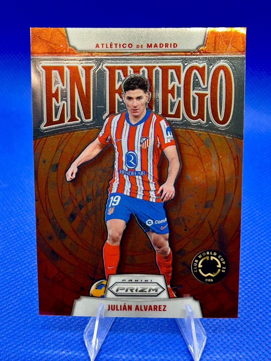 2025 Panini Prizm FIFA Club World Cup Julian Alvarez En Fuego #2