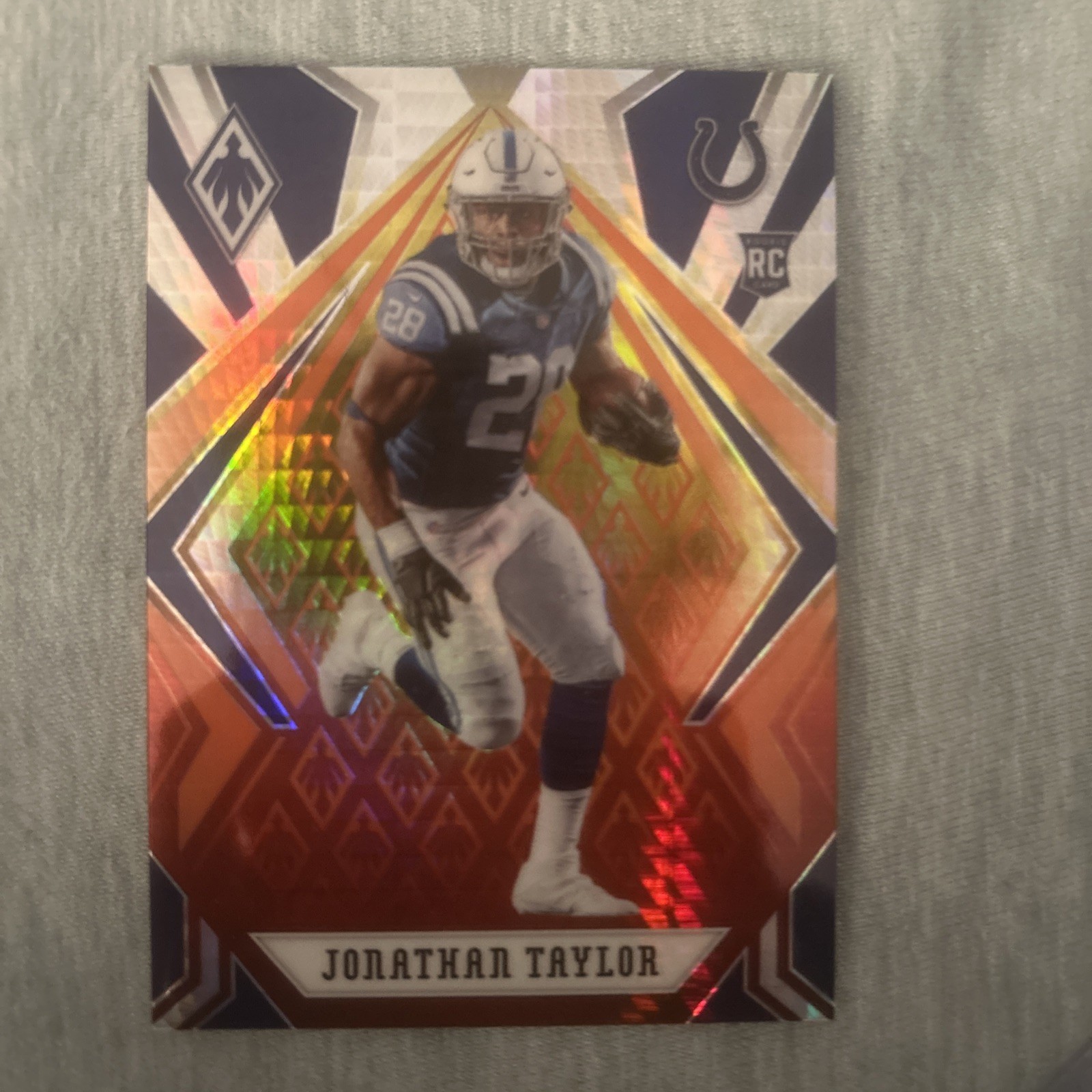 2020 Panini Phoenix - Rookies Red #118 Jonathan Taylor /299 (RC)