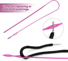 4Pcs Drawstring Cords with 1 Threader Tool, 51 Inch Replacement Drawstring fo...