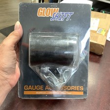 Glowshift Universal Black Single Dash Gauge Pod Mount 2-116 52mm Glowshift Universal Black Single Dash Gauge Pod Mount 2-116 52mm