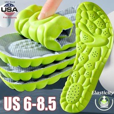 Cloud Steppers Insoles for Men  Women, Shock Absorption Inserts Soft Anti-Fatig