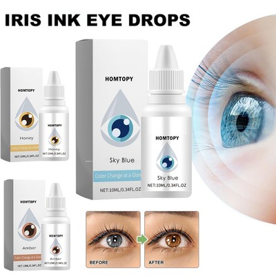 10ml Color Changing Eye Drops, Change Eye Color, Brighten Safe HOT