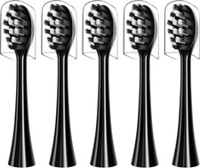 Replacement Toothbrush Heads Compatible with Gleem Electric Toothbrush, W Shape