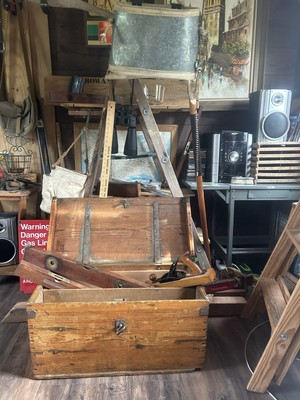 #ad 1800s 26” Stanley Rule 8 Level Co New Britain Conn USA ANTIQUE Brassamp;Wood NICE $32.00