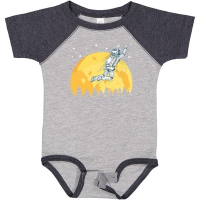 Inktastic Space Outerspace Moon And Astronaut Baby Bodysuit Astronomy Explorer