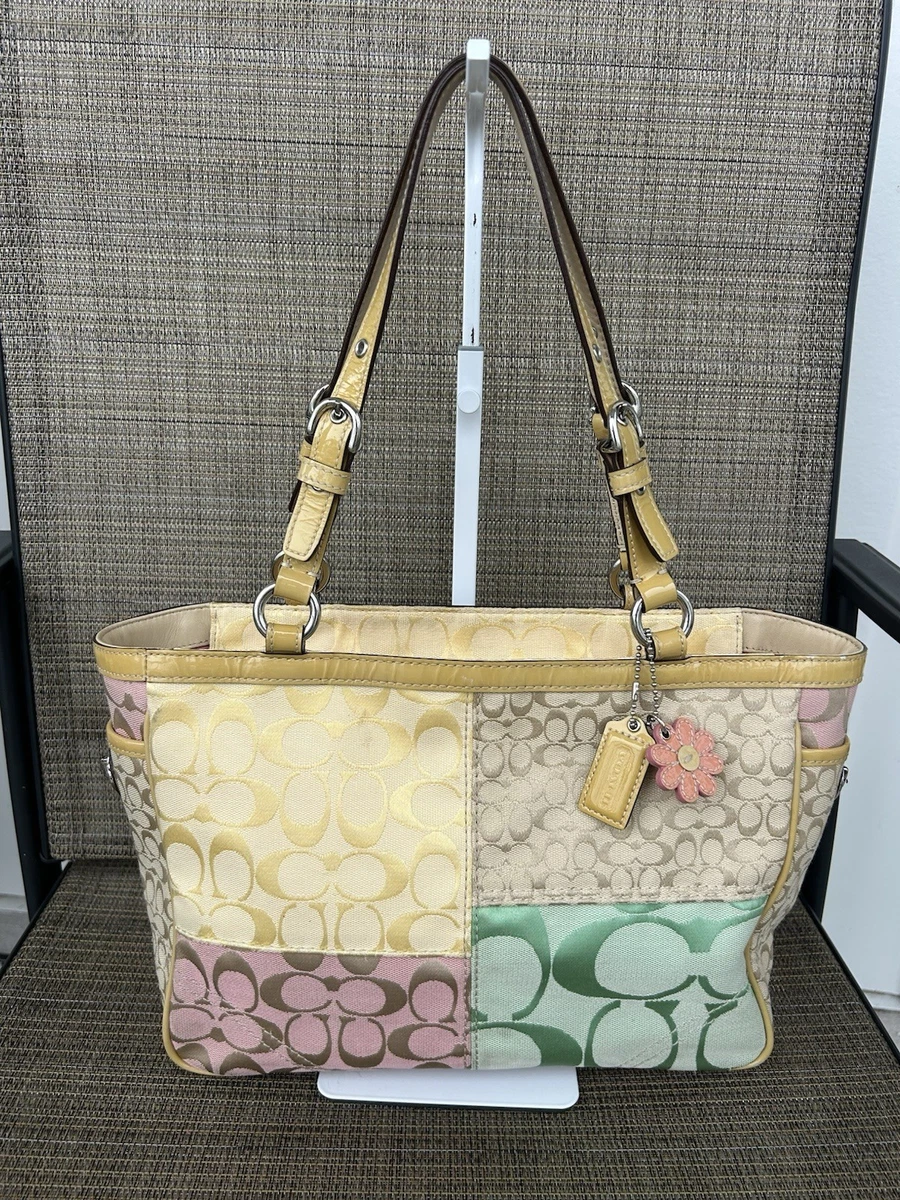 Coach Patchwork Shoulder Bag Pink Bags & Handbags for Women for