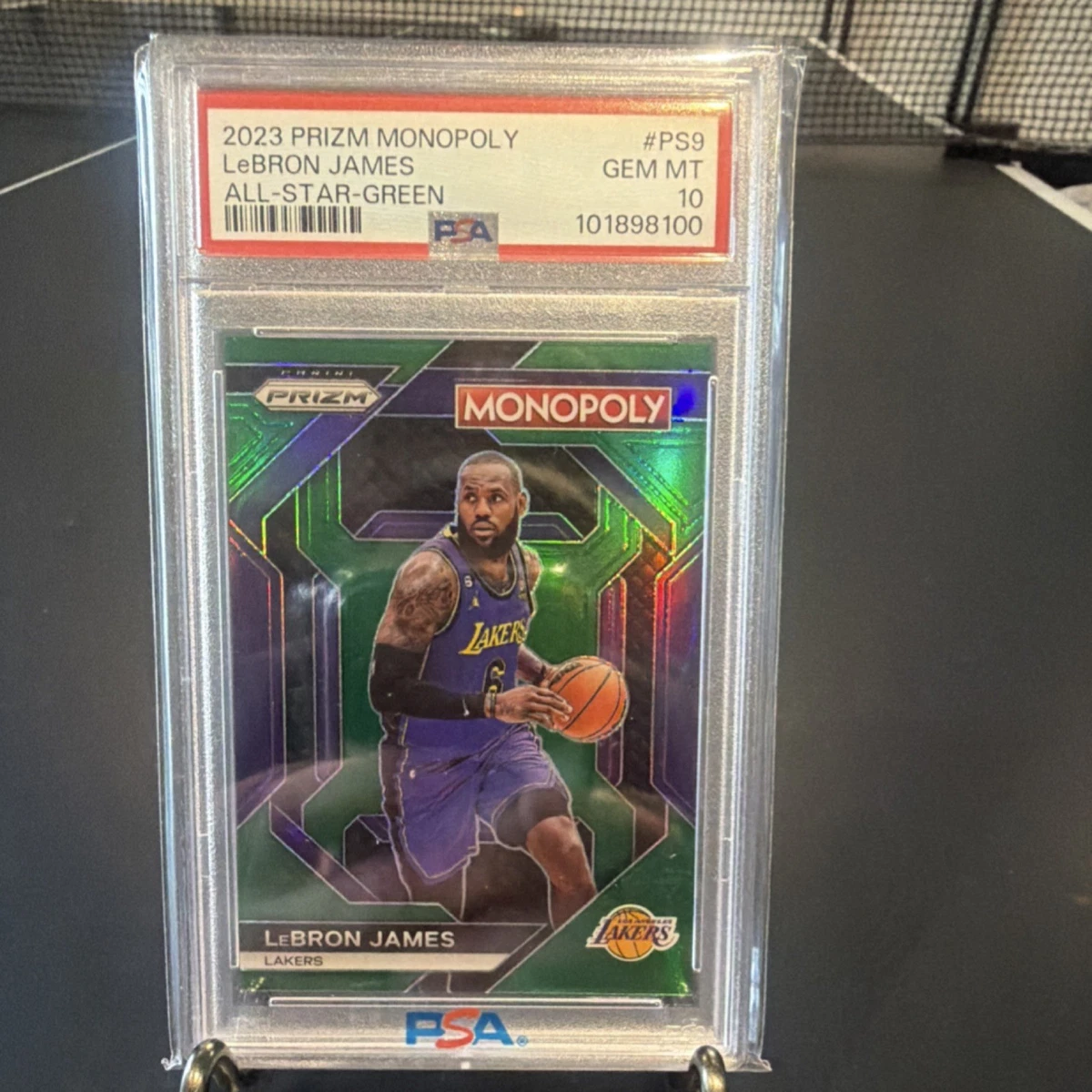 Panini LeBron James Basketball Serial Numbered Sports Trading Card