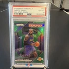 Panini Prizm Monopoly Prizm Skills LeBron James All-Star Green PSA 10; /24
