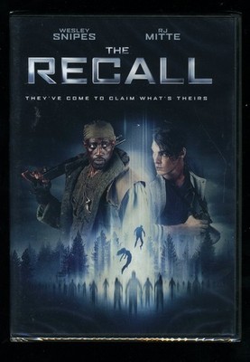 The Recall DVD 2017 Sci-Fi Thriller Wesley Snipes RJ Mitte