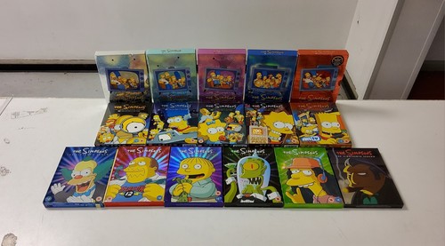 The Simpsons DVD Collection Seasons 1 2 3 4 5 6 7 9 10 11 12 13 14 15 18. (47)