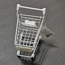 Mini Metal Official Walmart Shopping Cart Trolley Diecast Moving Parts NEW