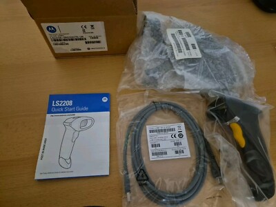 Handscanner Symbol Motorola Zebra LS2208-SR20007R-UR Scanner mit USB Kabel