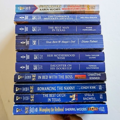 10 Harlequin Cowboy Western Silhouette Special Edition Romance Set Lot Small - Picture 2 of 8