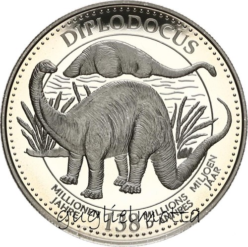 DINOSAURI ANIMALI PREISTORICI achats SERIE 24 MEDAGLIE PROOF