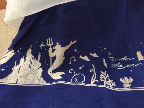 Disney Store Japan Die kleine Meerjungfrau Arielle Erwachsene GROSSER Rock Schlüssel zu meinem Herzen - Bild 6 von 10