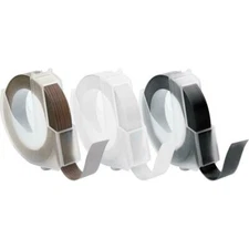 American Crafts We R Memory Keepers Label It 0.375" Emboss Tape - Neutral Colors