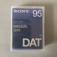 Sony DAT 95 Tape PDP-95c Pro DAT Plus cassetta audio digitale professionale - NUOVO