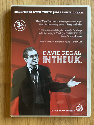 David Regal In The UK - 3 DVD by 52 Productions - WIE NEU!!!