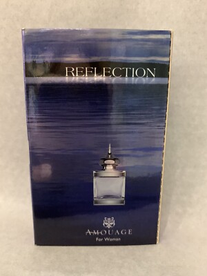 Amouage Reflection Women Sample Vial Spray with Card Vintage