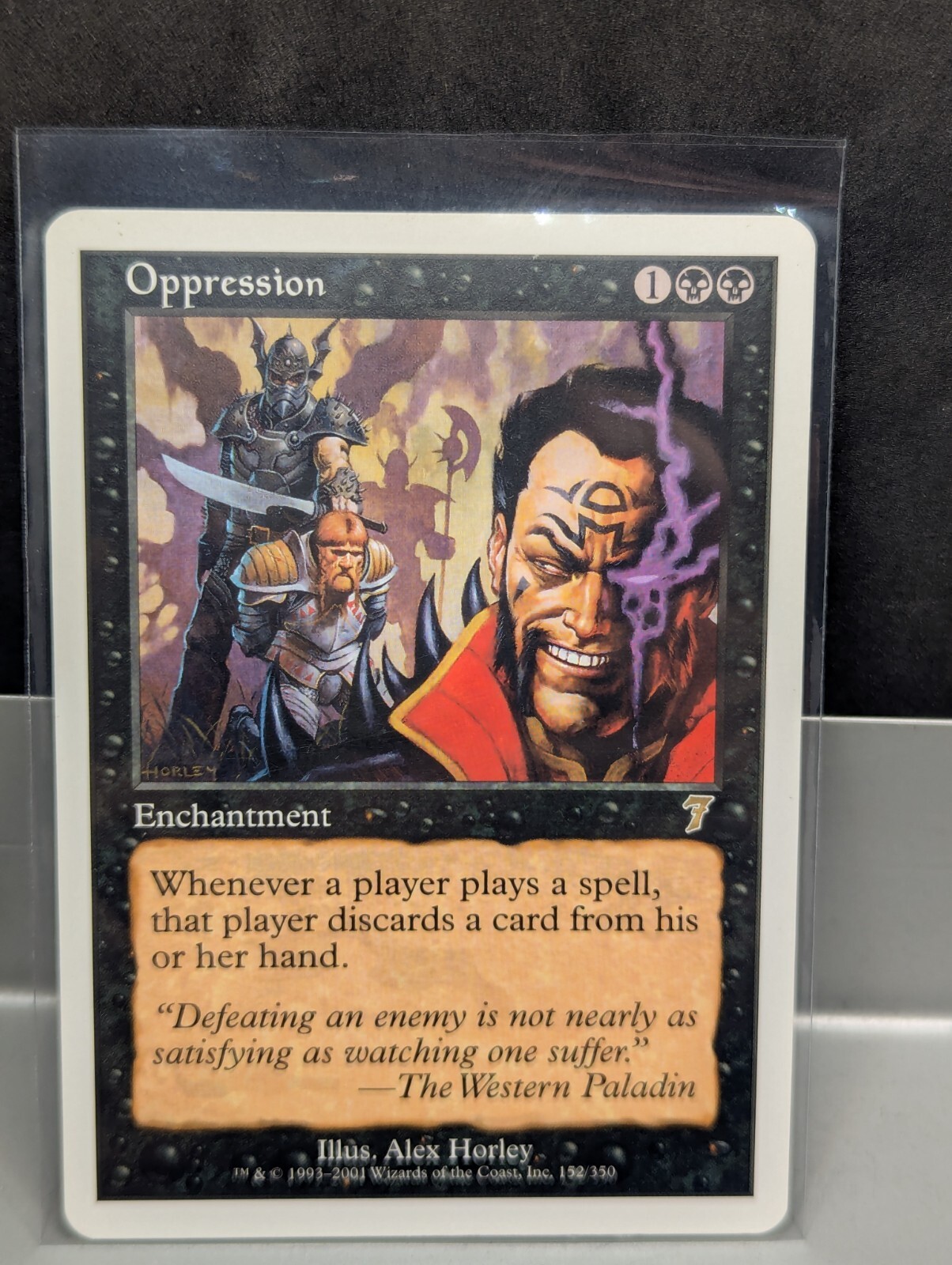 Oppression X1 LP 7th Edition Magic the Gathering