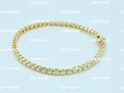 14k Yellow Gold ladies Diamond tennis bracelet  luckyhhhjewelry 3.25 ct — photo 3