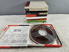 Generic Reel-To-Reel Tape. Lot of ten. Please Read!