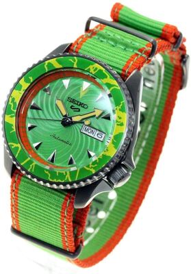 SEIKO SEIKO 5 SPORTS Sense SBSA083 Street Fighter V BLANKA Men's Watch New