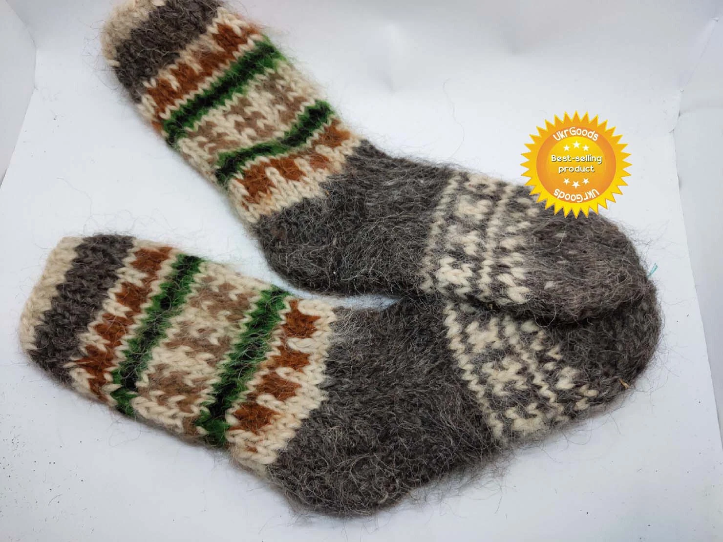 Awesome soft socks thick warm long natural sheep wool 100% Handmade All Sizes
Opens in a new window