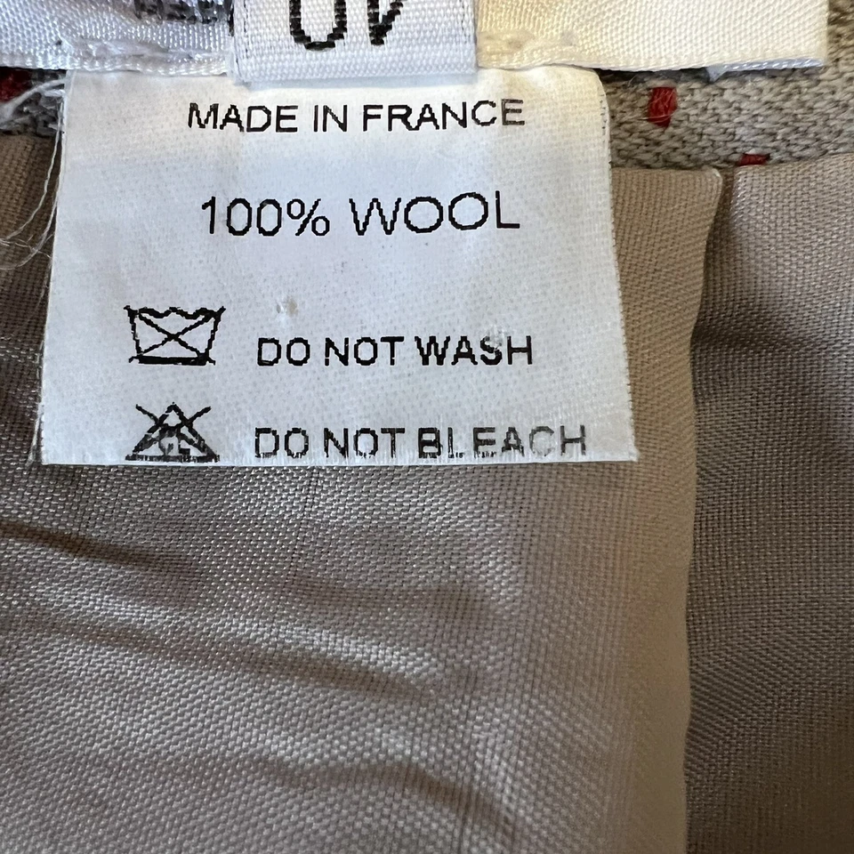 Falda Paul & Joe Inverse Plisada Línea A Lana Talla 40/8 Foto 4 de 4