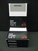 Impossible Sx 70 Black & White Film Polaroid Sx-70 Cameras 4 Packs Impossible Sx 70 Black & White Film Polaroid Sx-70 Cameras 4 Packs