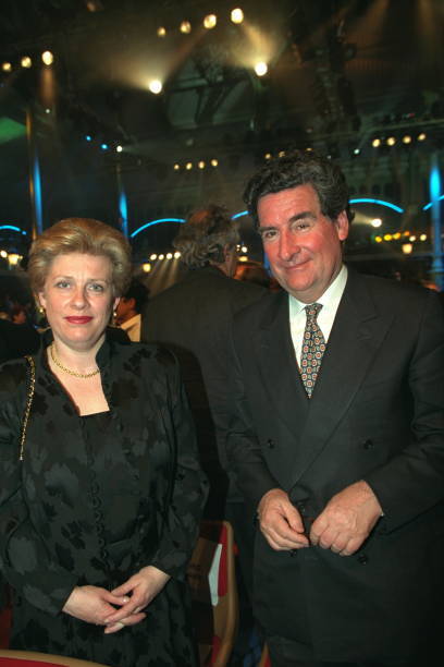 Catherine Trautmann Minister Of Culture And Xavier Gouyou Beaucha 1990s Photo
