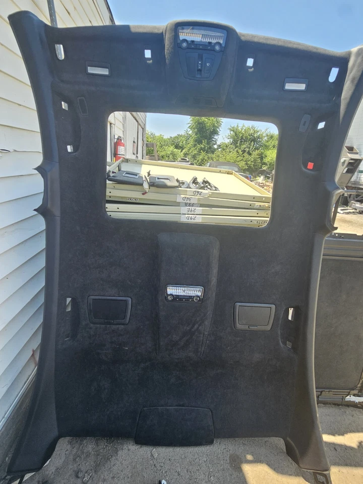 CUBIERTA DEL PANEL DE EMBELLECIMIENTO DEL TECHO BMW LARGO 750LI F01 F02 OEM 09-15 Foto 2 de 4