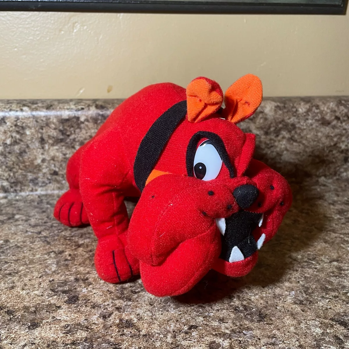 Red bulldog stuffed animal deals