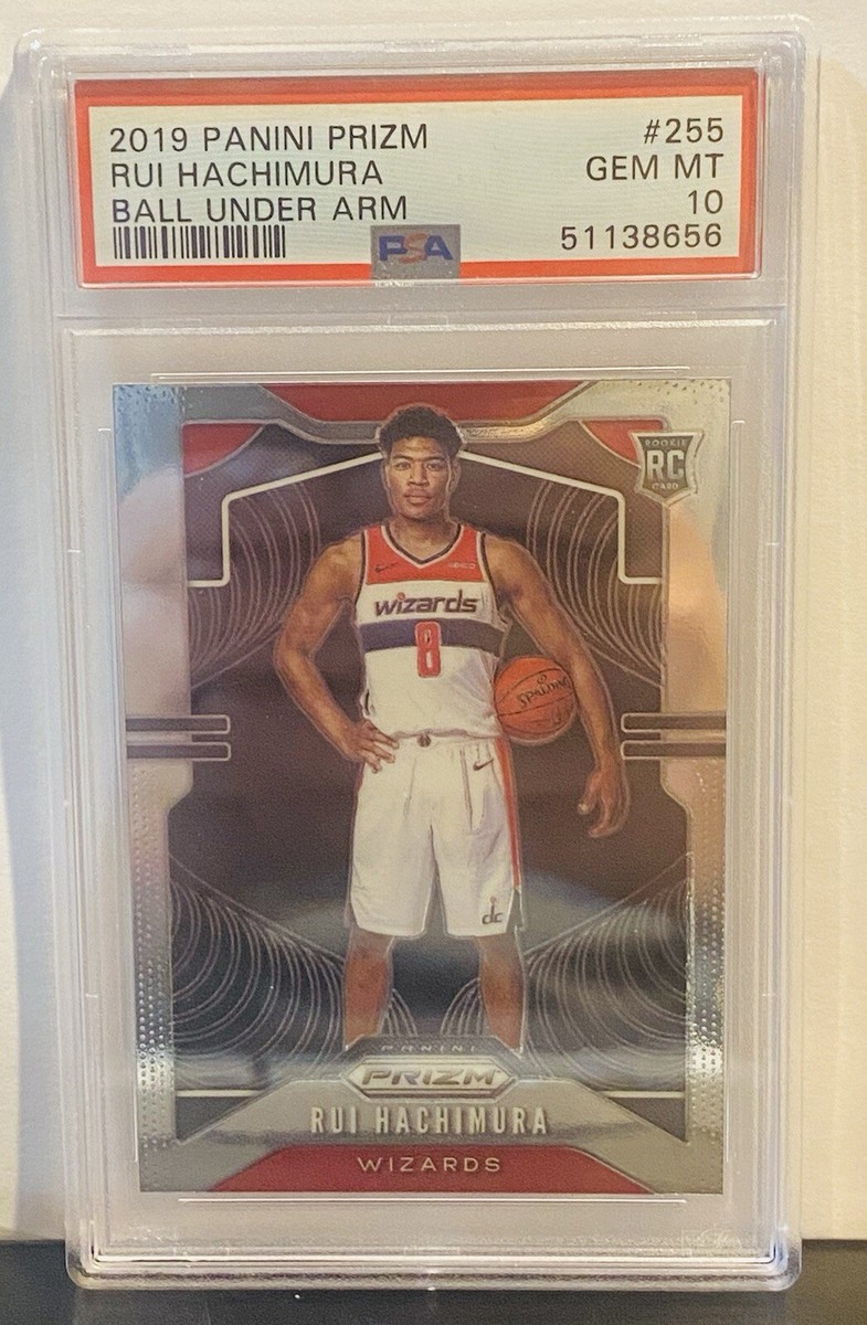 その他 2019 Rui Hachimura HOLO PSA 10 PSA 10 Rui Hachimura 2019 Panini Prizm #255 SP Variation
